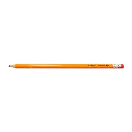 Universal Products Universal #2 Pre-Sharpened Woodcase Pencil, HB #2, Black Lead, Yellow Barrel, 24/Pack UNV55401